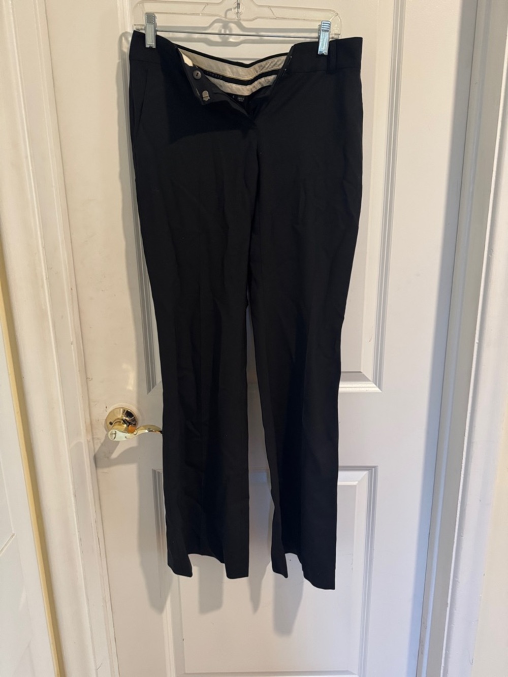 Theory Black Boot Cut Pants